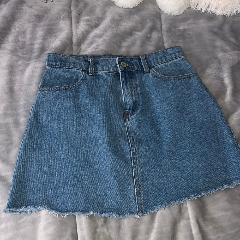 Brandy Melville Jean Skirt